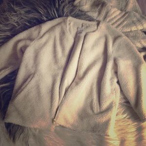 J crew Sherpa bomber